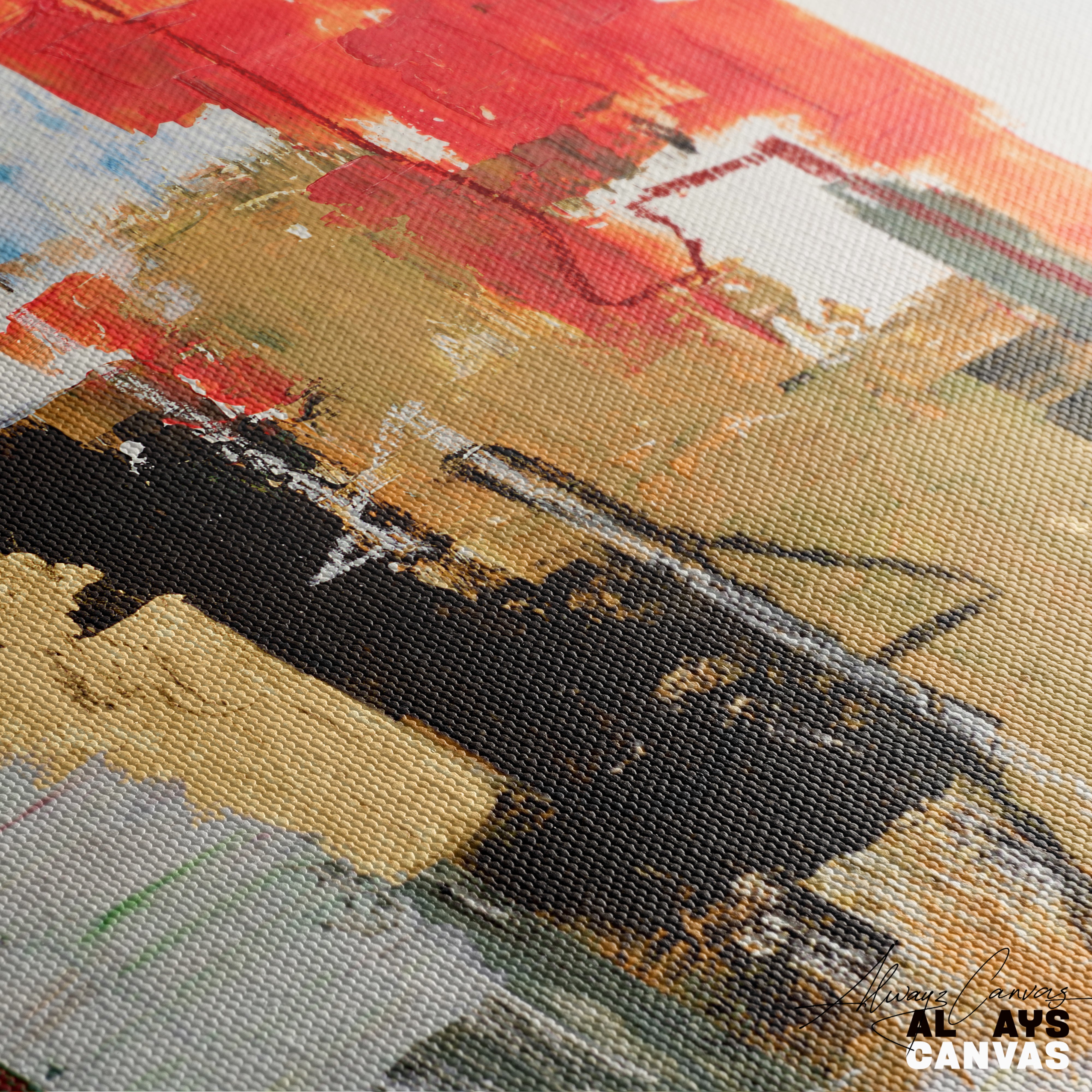 Modern Textured Canvas