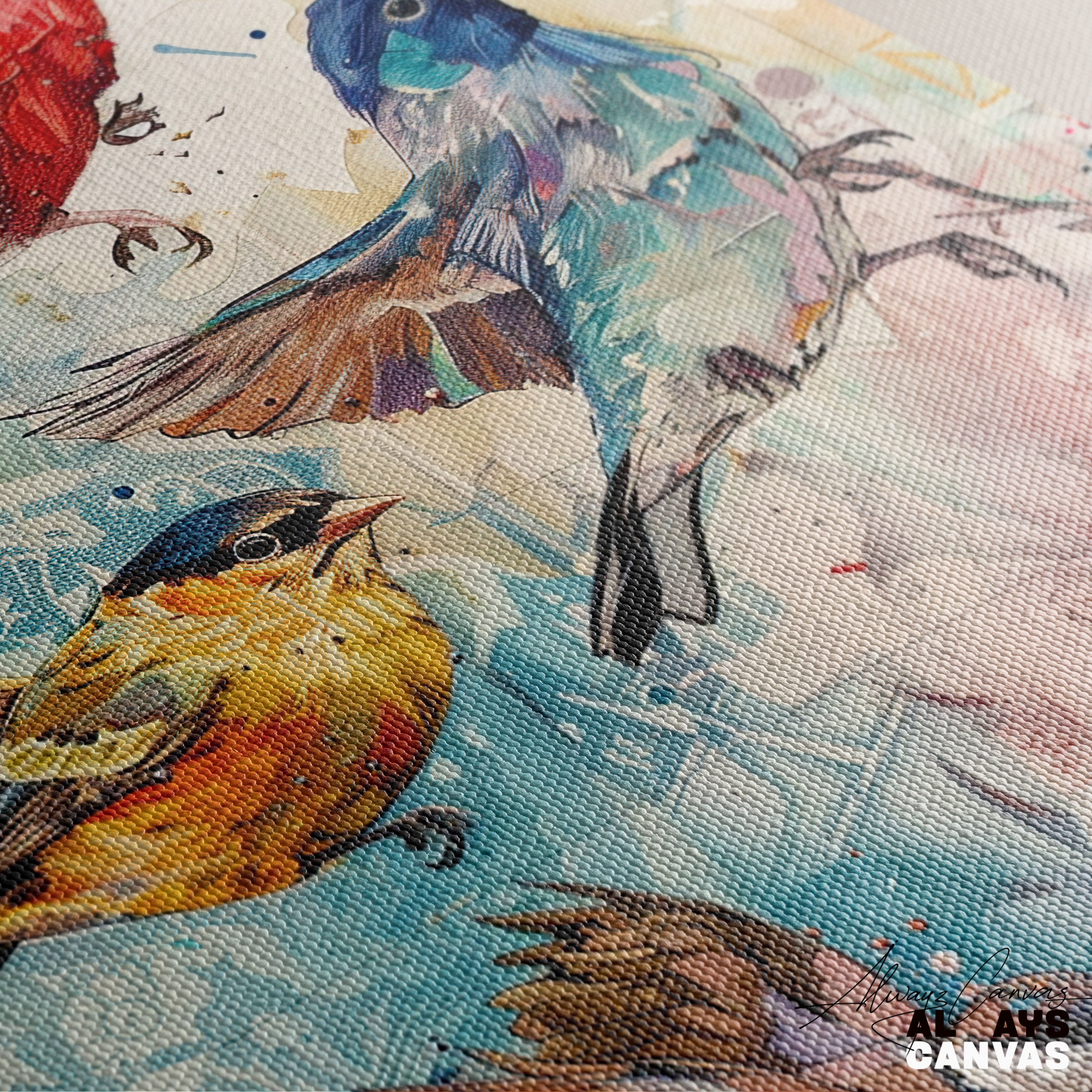 Vivid Avian Symphony