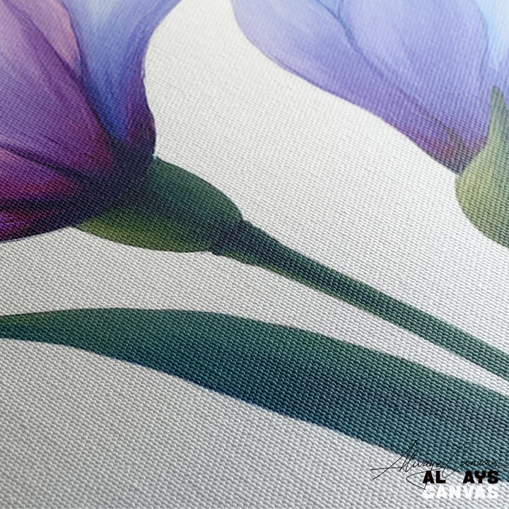 Blush Petal Elegance Modern Wall Art