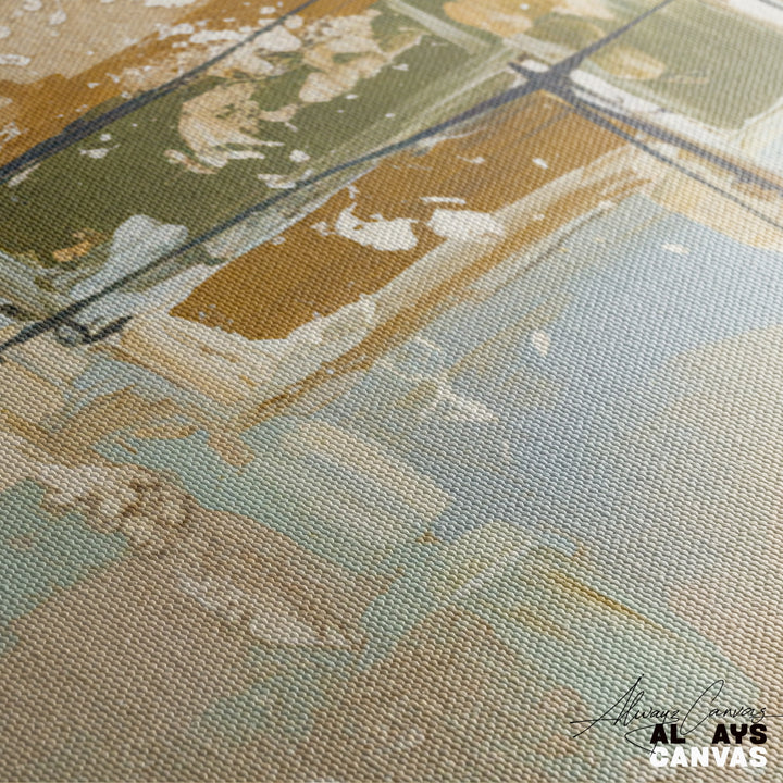 Muted Earth Balance – Elegant Home Decor Canvas