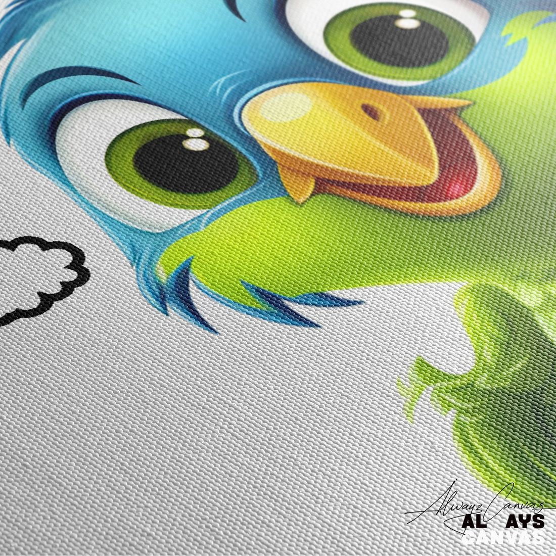 Back-to-School Birdie: Vibrant Educational Wall Décor