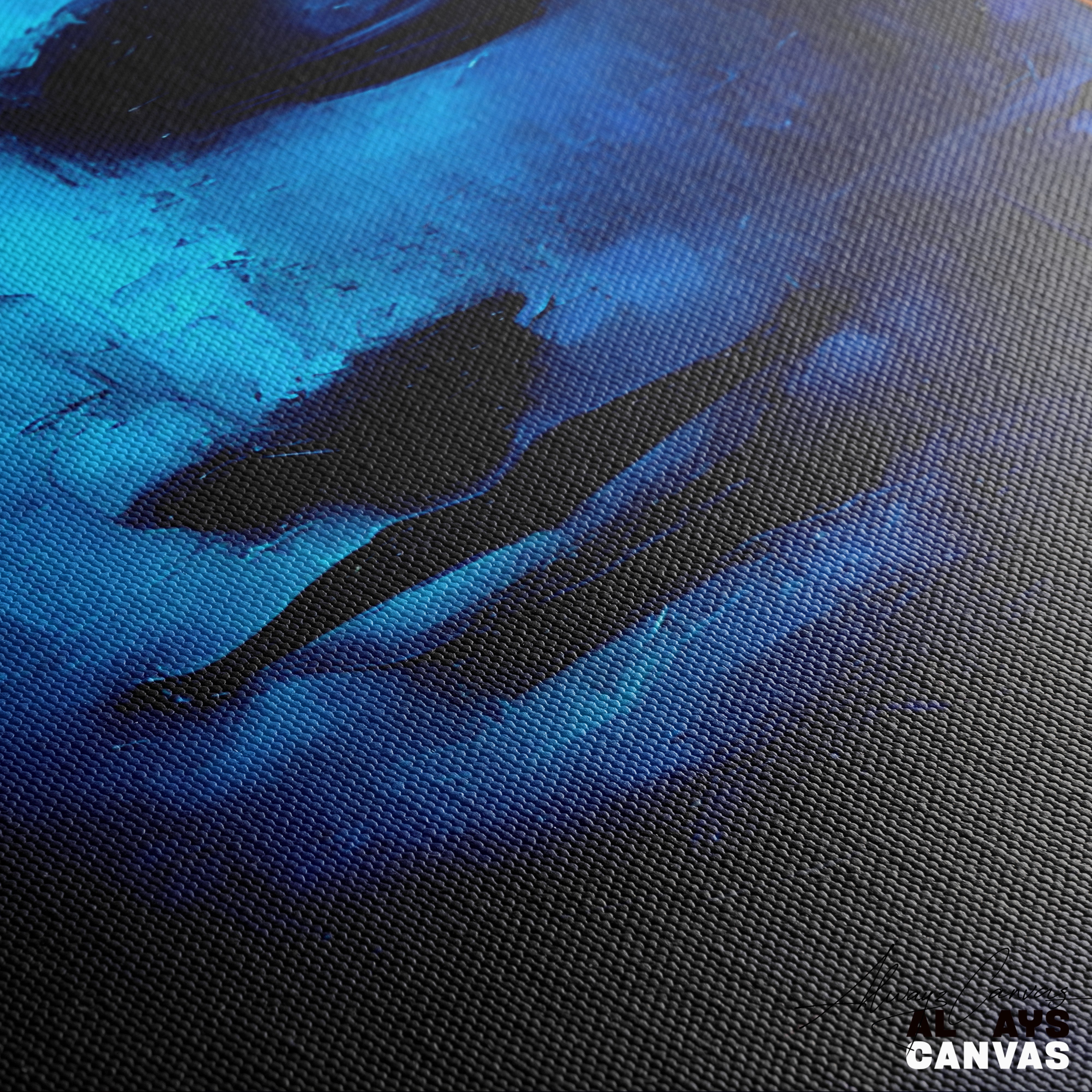 The Eternal Meditator – Modern Abstract Lord Shiva Canvas