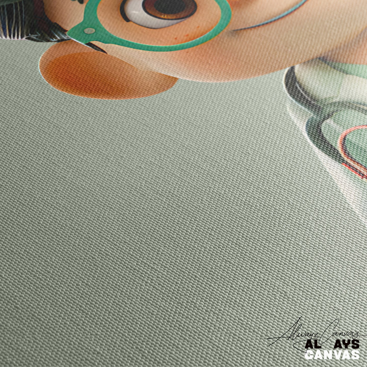 Little Doctor’s World: Playful Canvas Art for Your Space