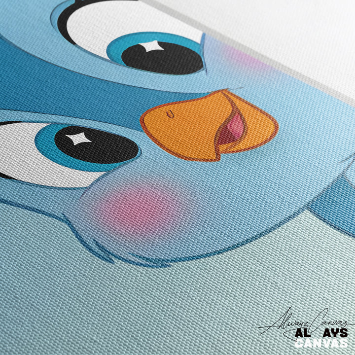 Can You Find Me? A Cheerful Bird Canvas Art
