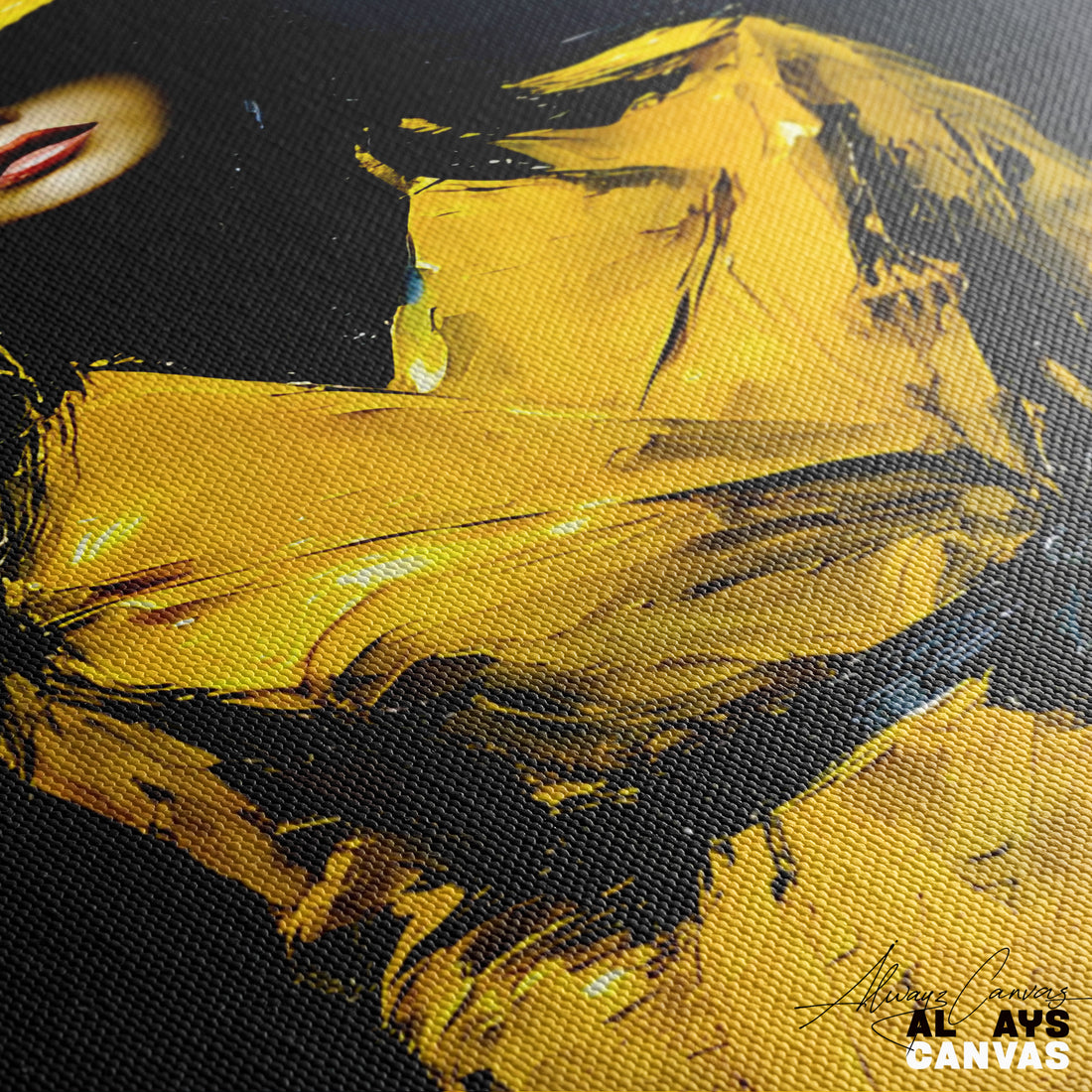 Golden Rain – Woman in the Yellow Coat