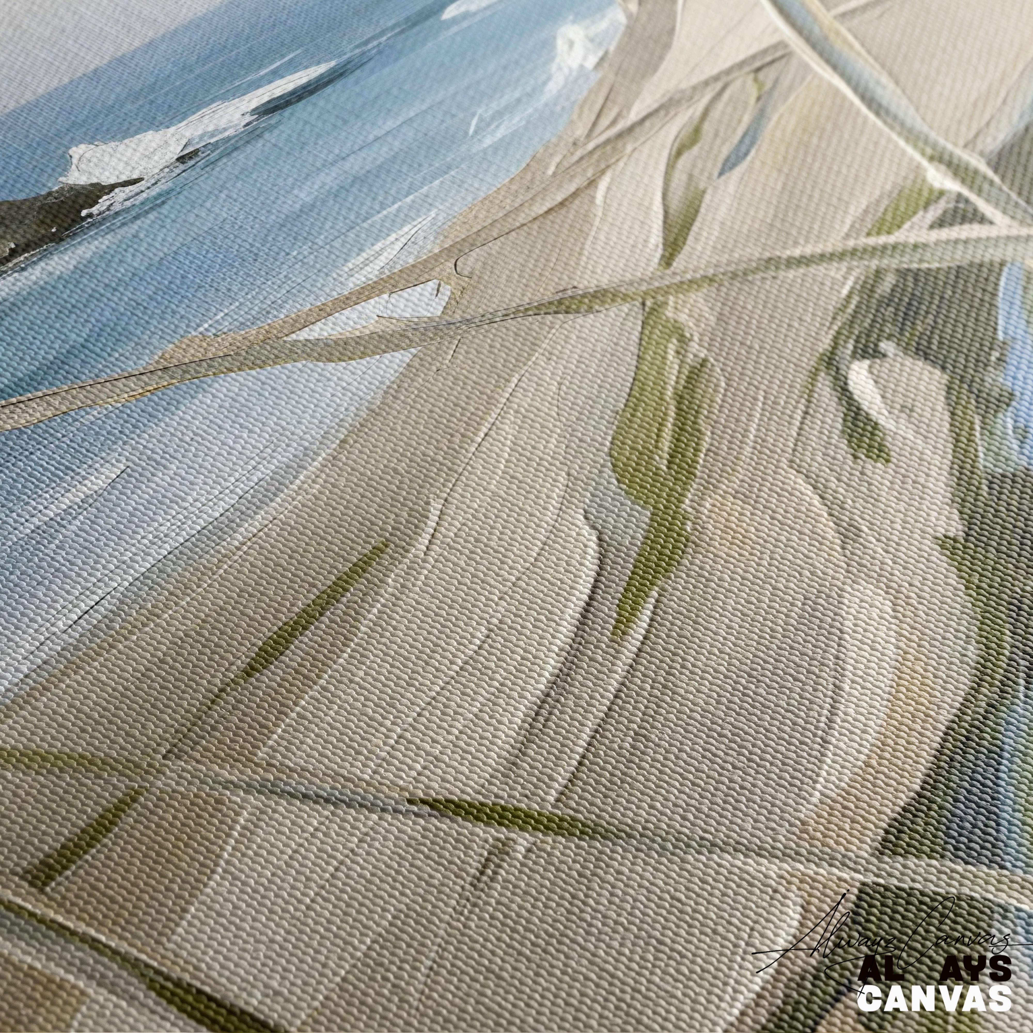 Seaside Solitude Abstract