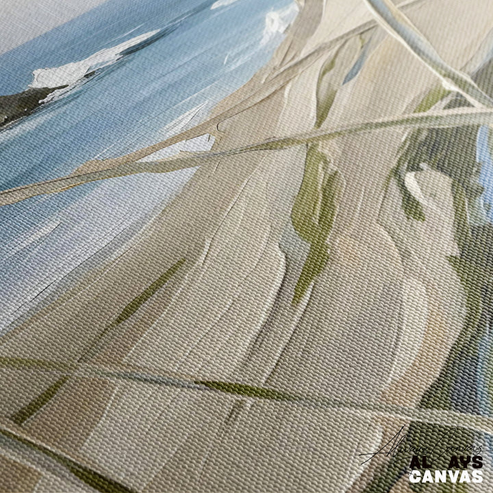 Seaside Solitude Abstract