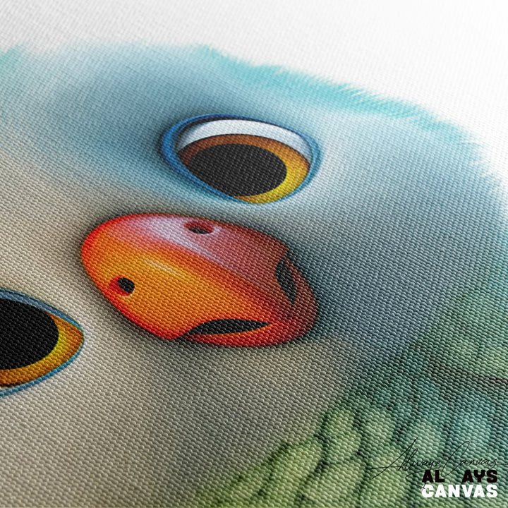 Chilli Seeking Parrot: A Fun and Vibrant Canvas
