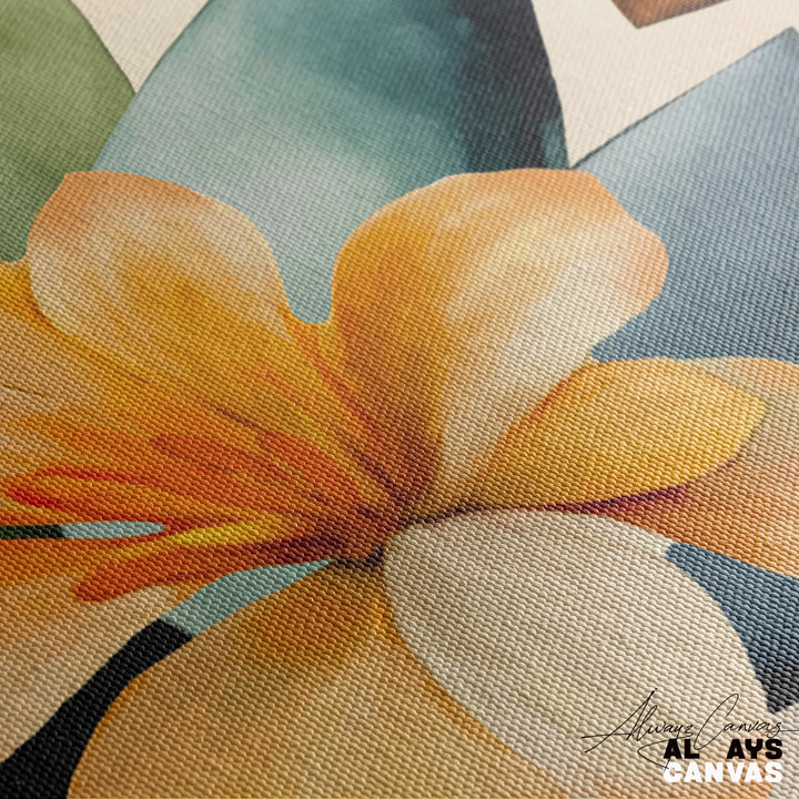 Tropical Serenity: Vibrant Botanical Wall Décor