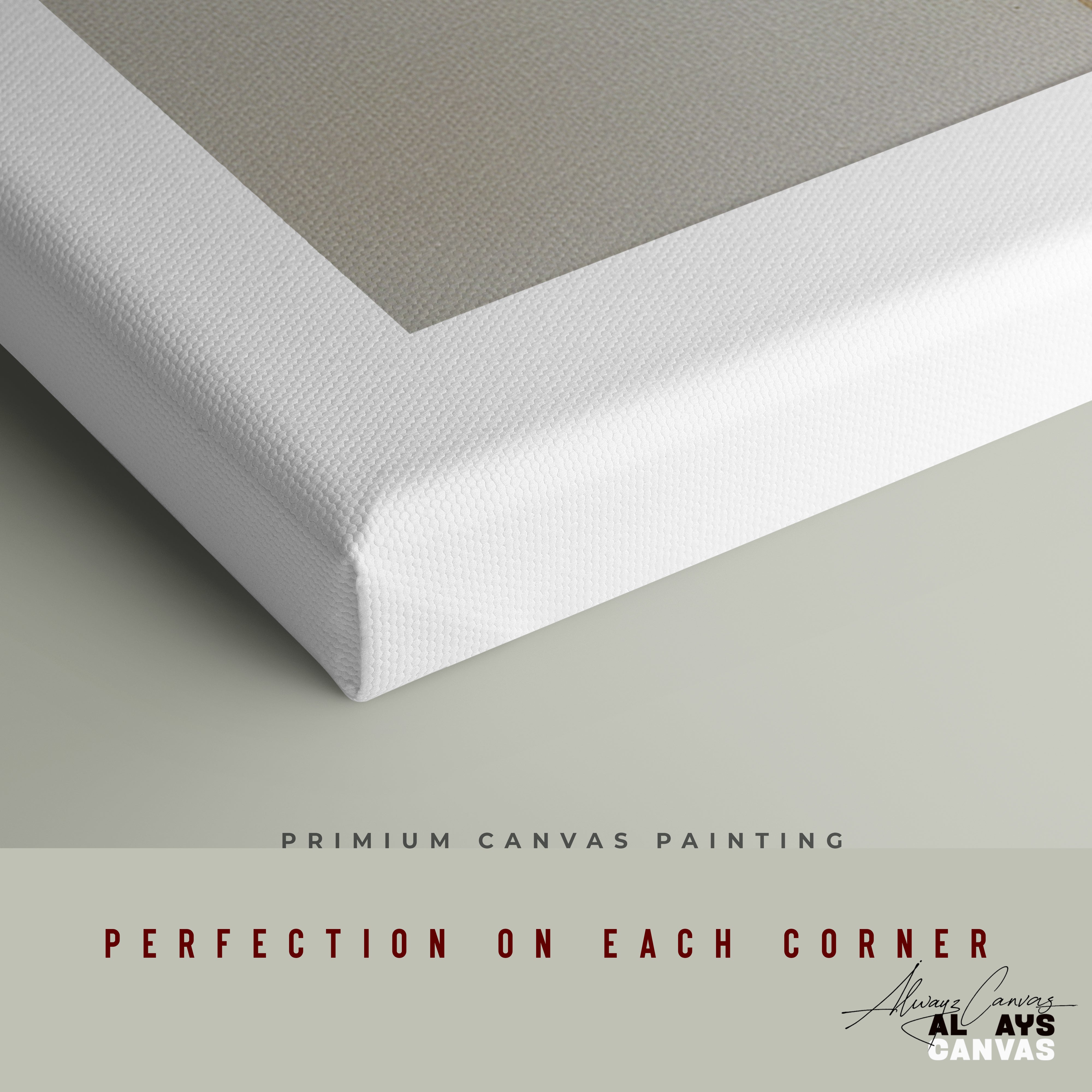 Earthy Tones Abstract Canvas Art: Natural Harmony