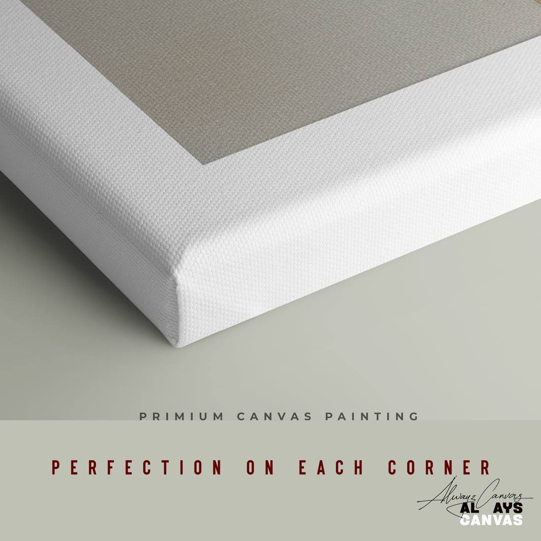 Earthy Tones Abstract Canvas Art: Natural Harmony