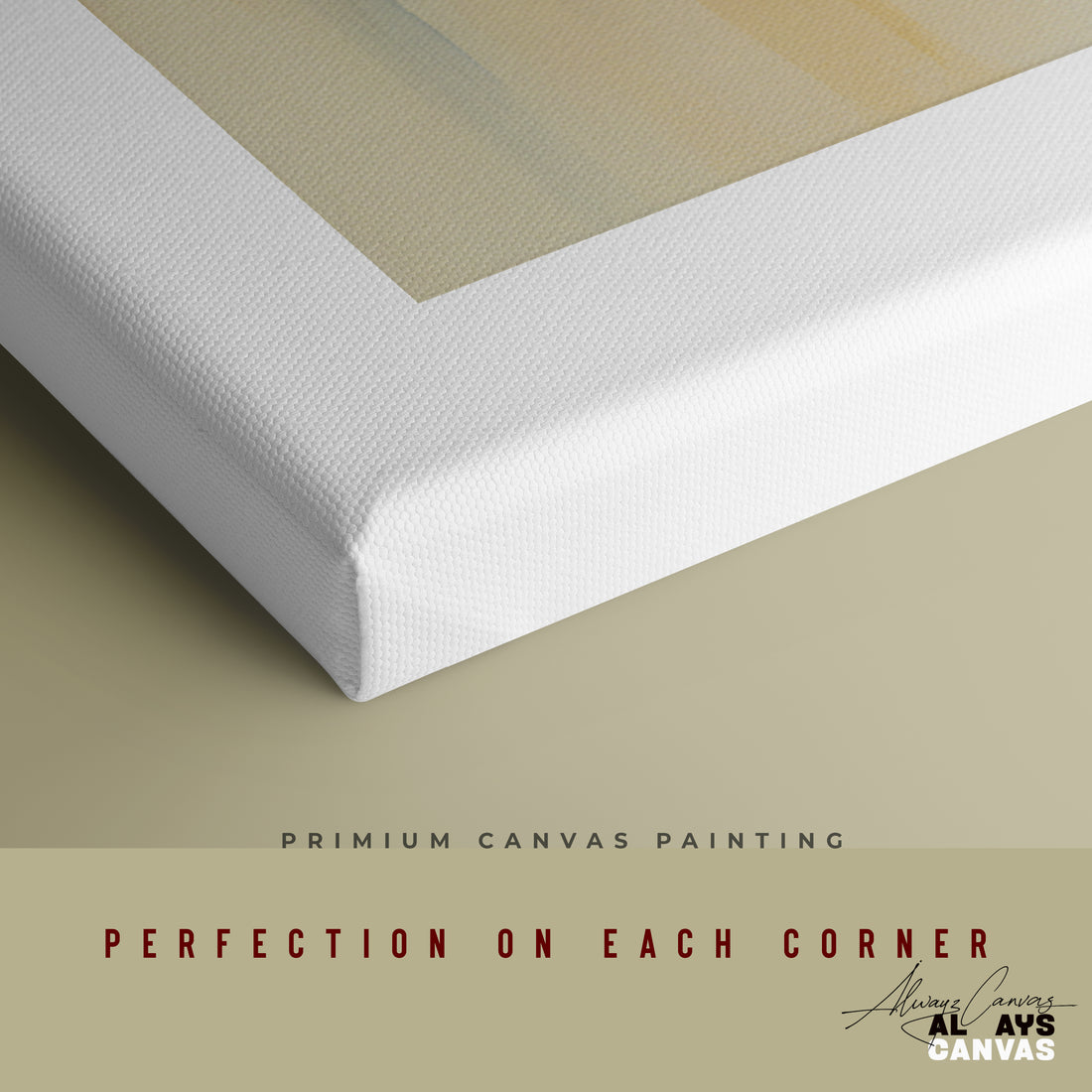Serene Reflection Abstract Canvas Art