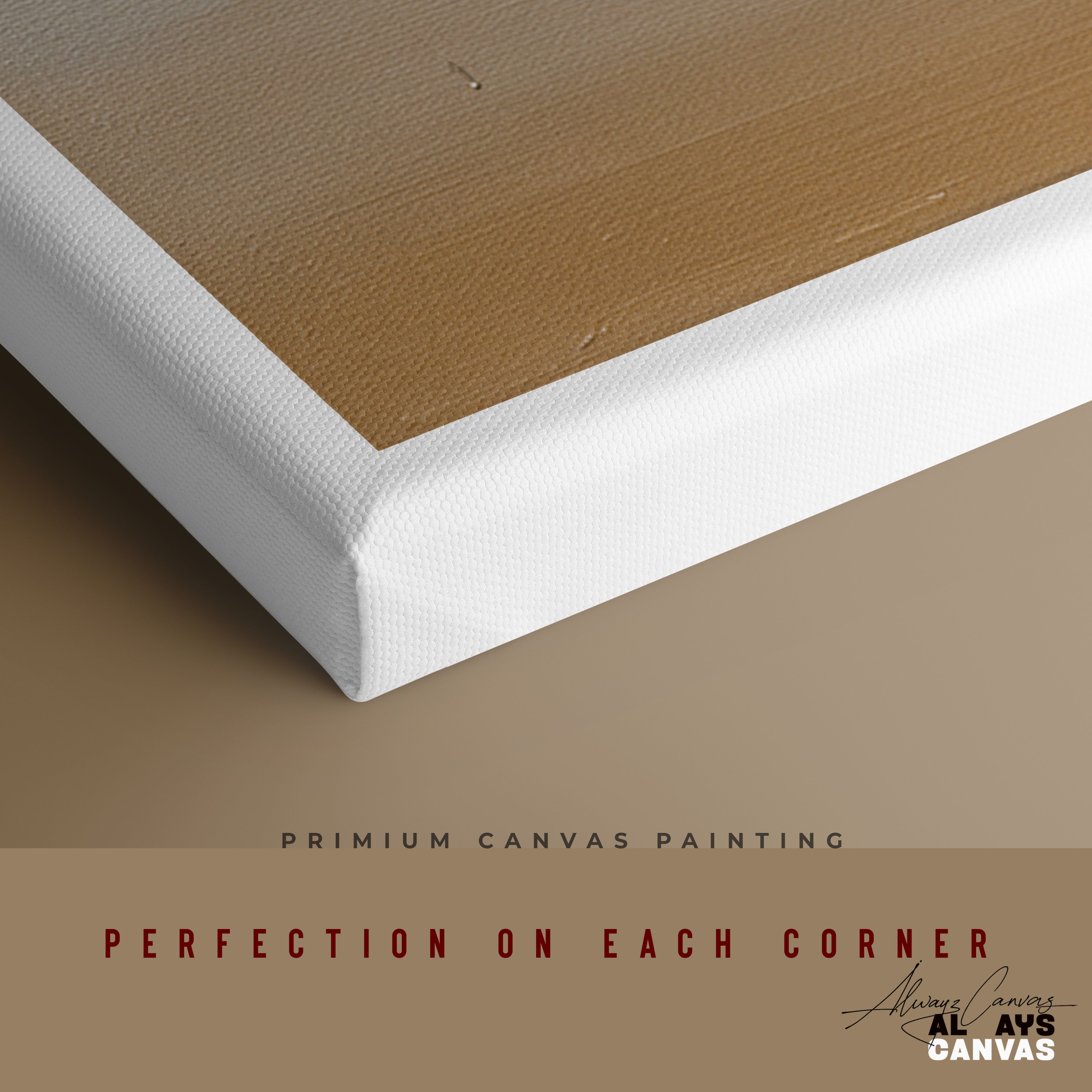 Serene Earth Layers – Elegant Minimalist Wall Canvas