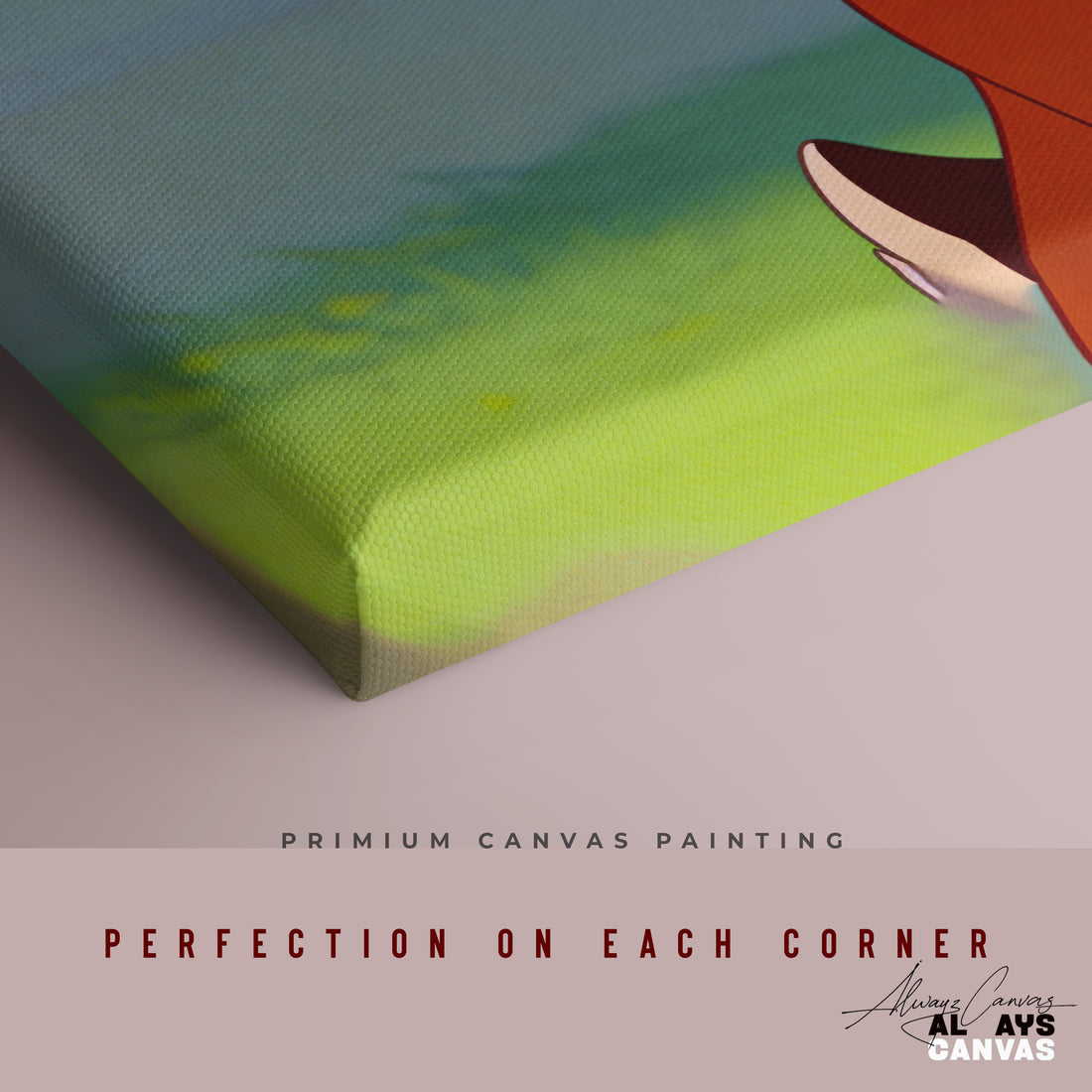 Hide and Seek: Whimsical Modern Canvas Art