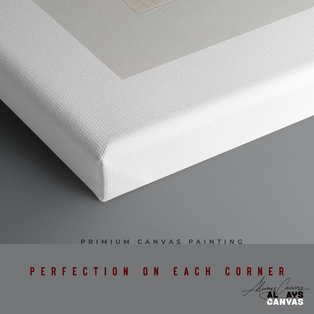 Soft Horizon Layers – Modern Abstract Canvas Wall Art