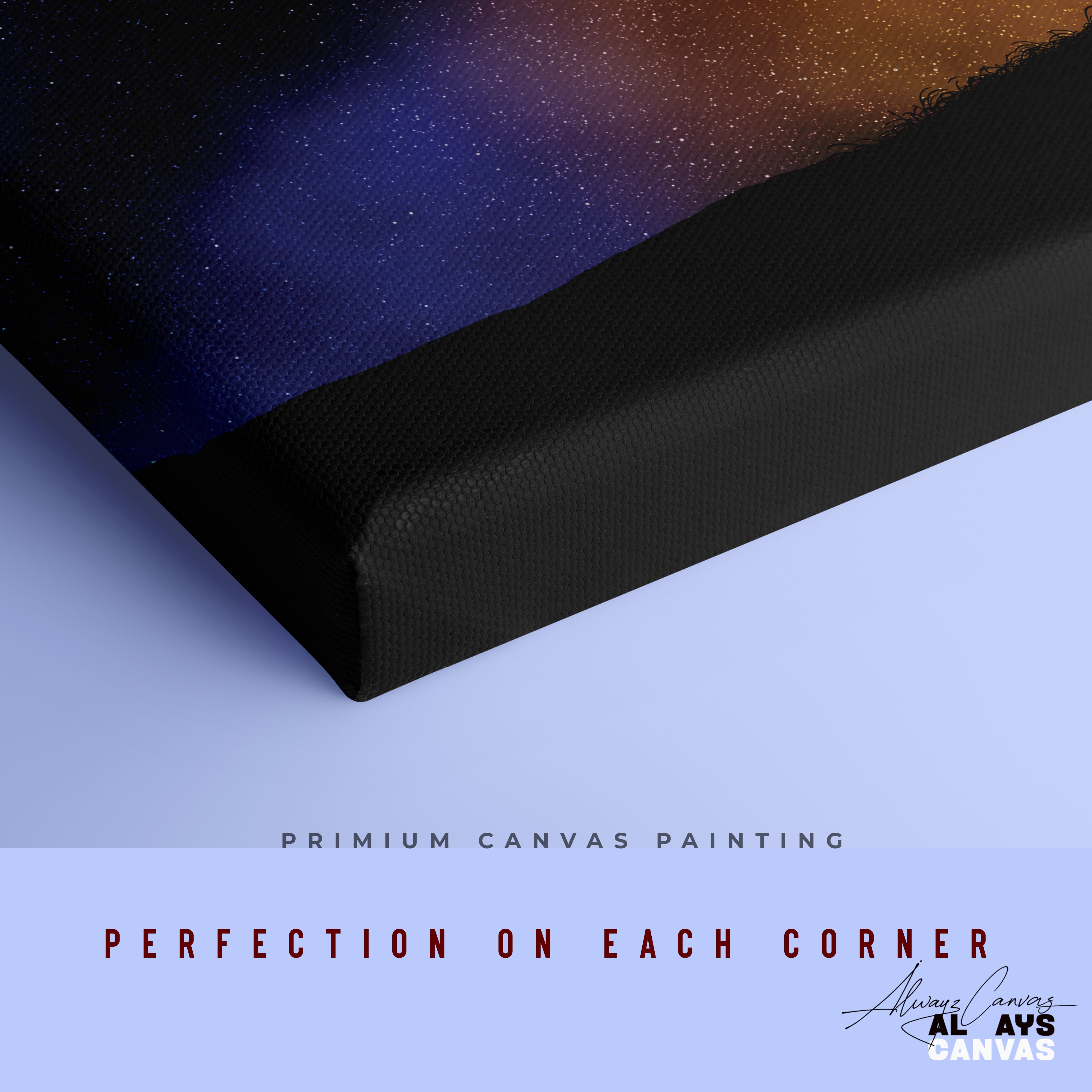 Aurora Ember Tree Canvas Art