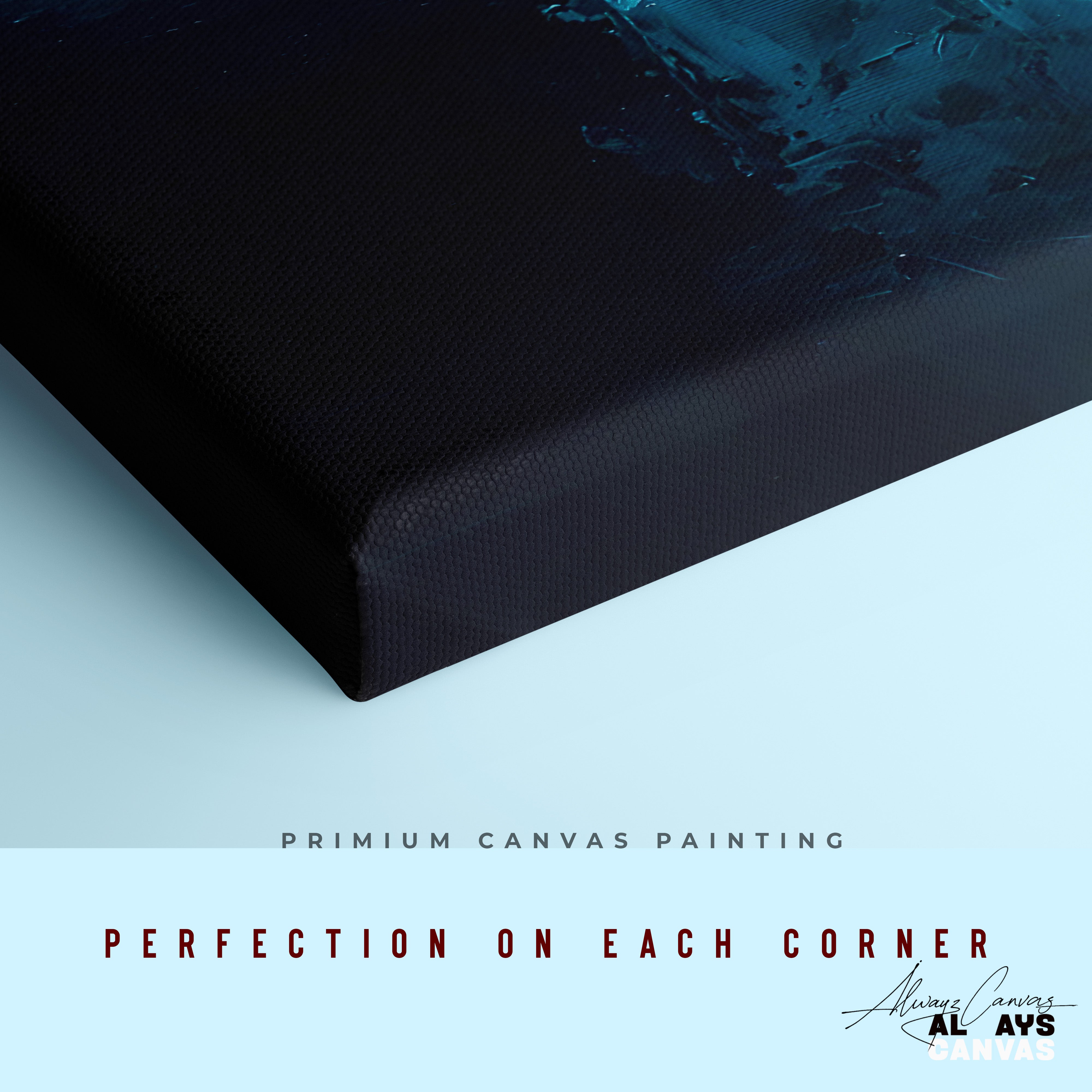 Blue Dreamers – Premium Canvas Painting