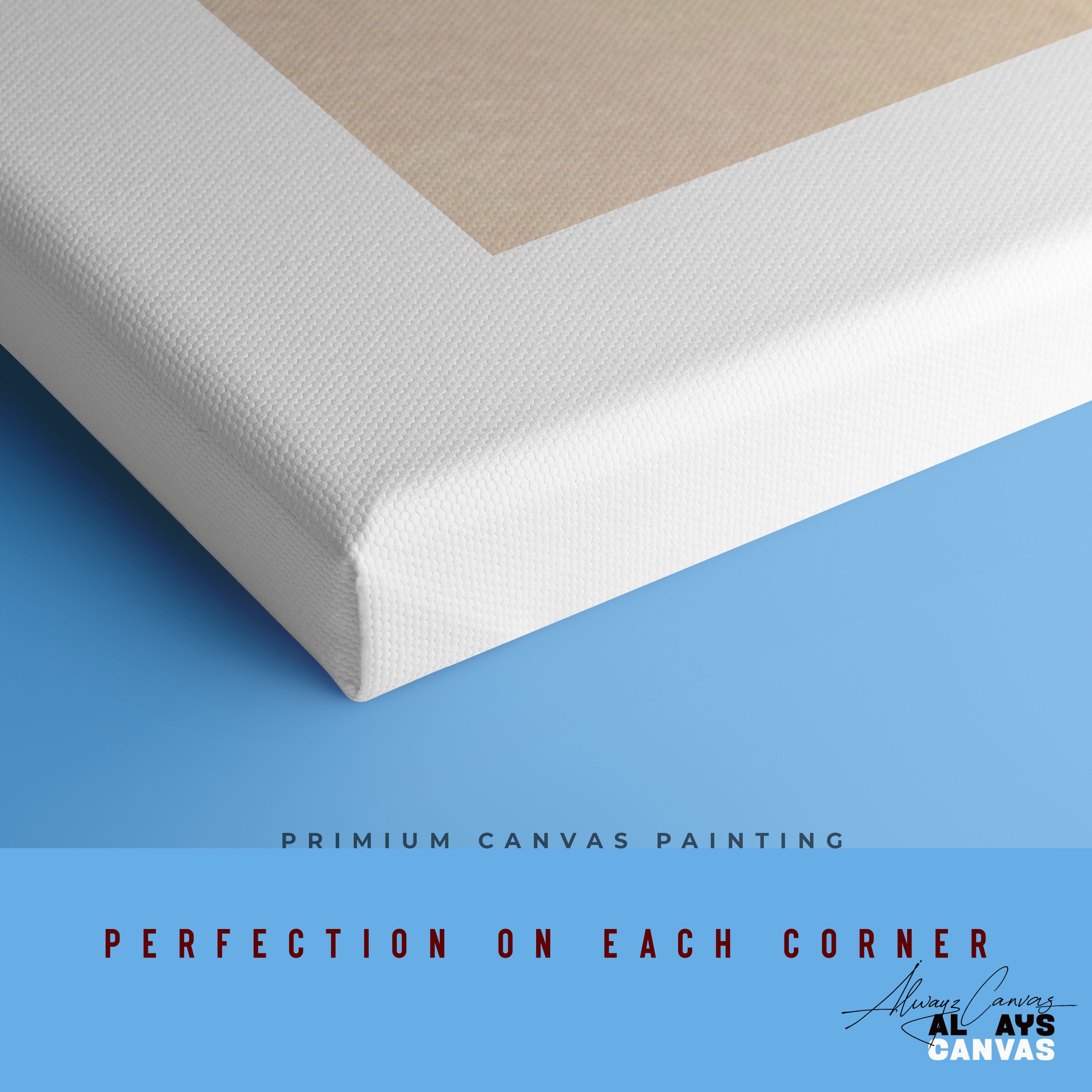 Peek-a-Boo Friend: Modern Canvas Art