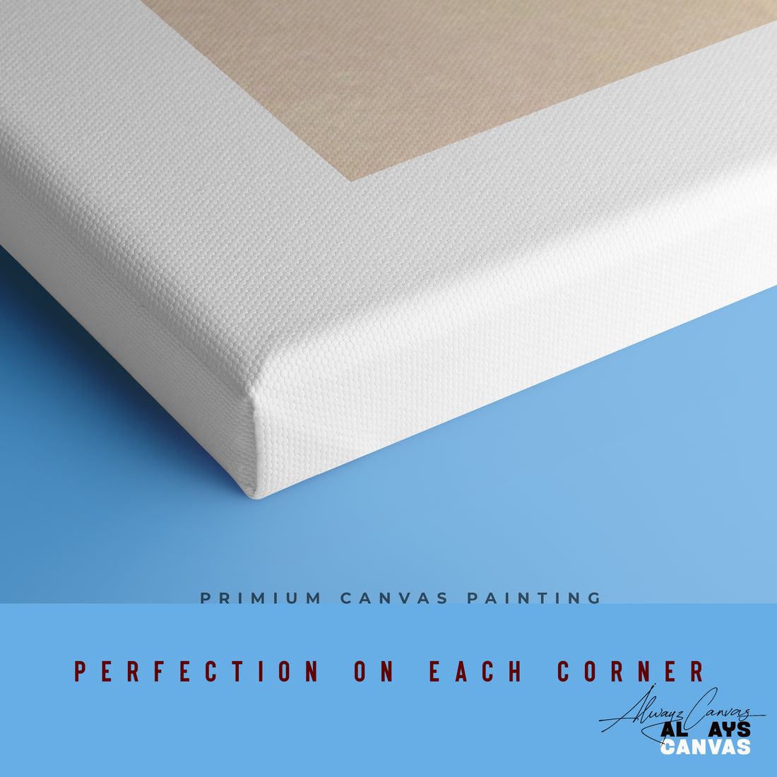 Peek-a-Boo Friend: Modern Canvas Art