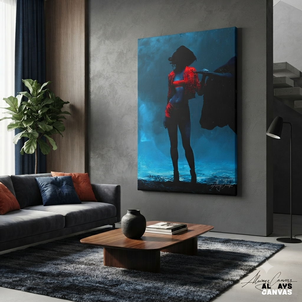 Crimson Silhouette