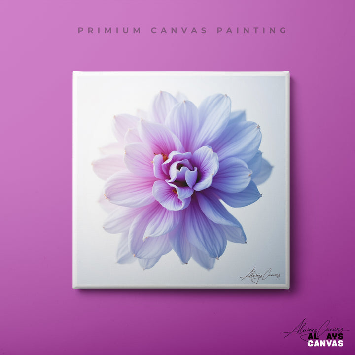 Pastel Petal: Ethereal Bloom Canvas