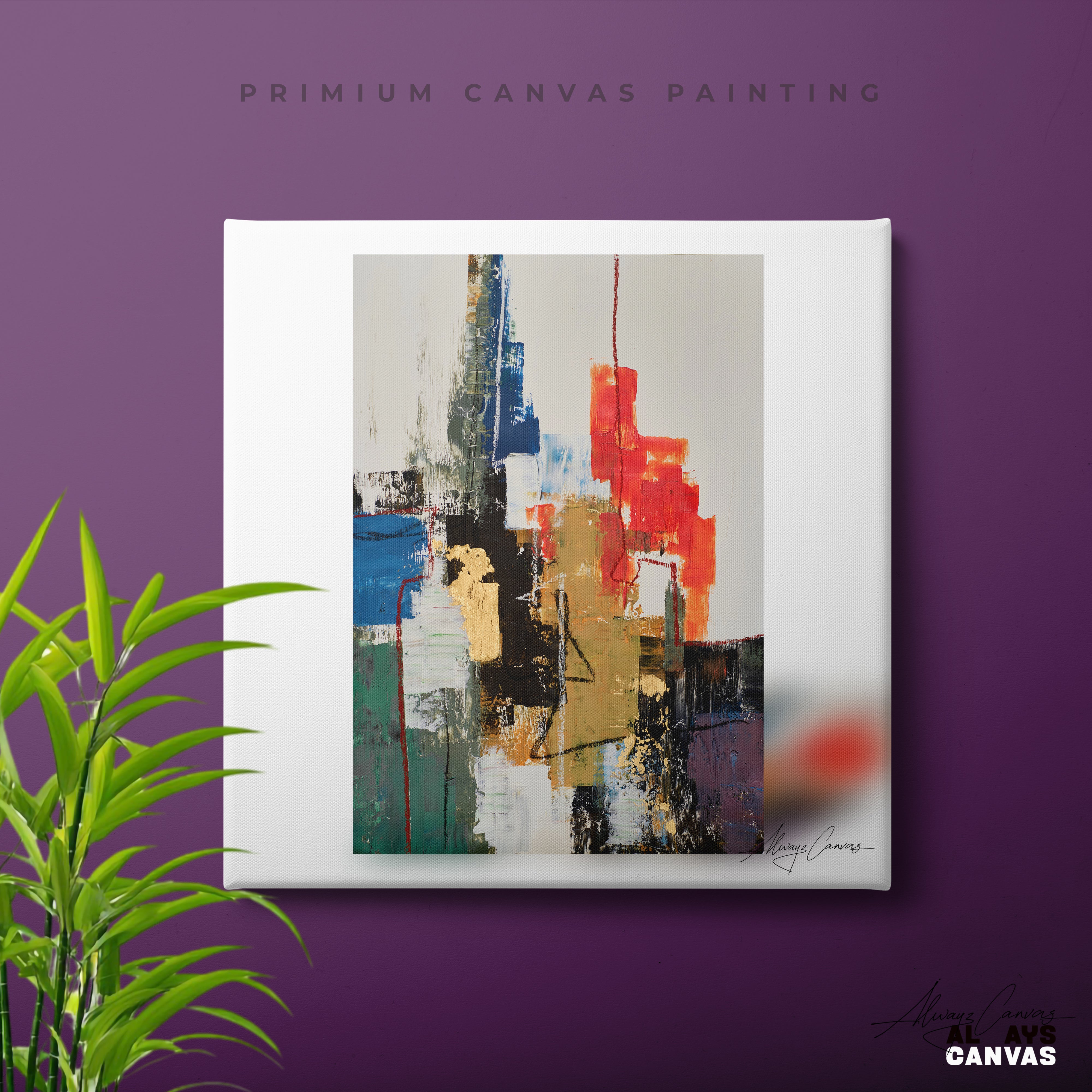 Modern Textured Canvas