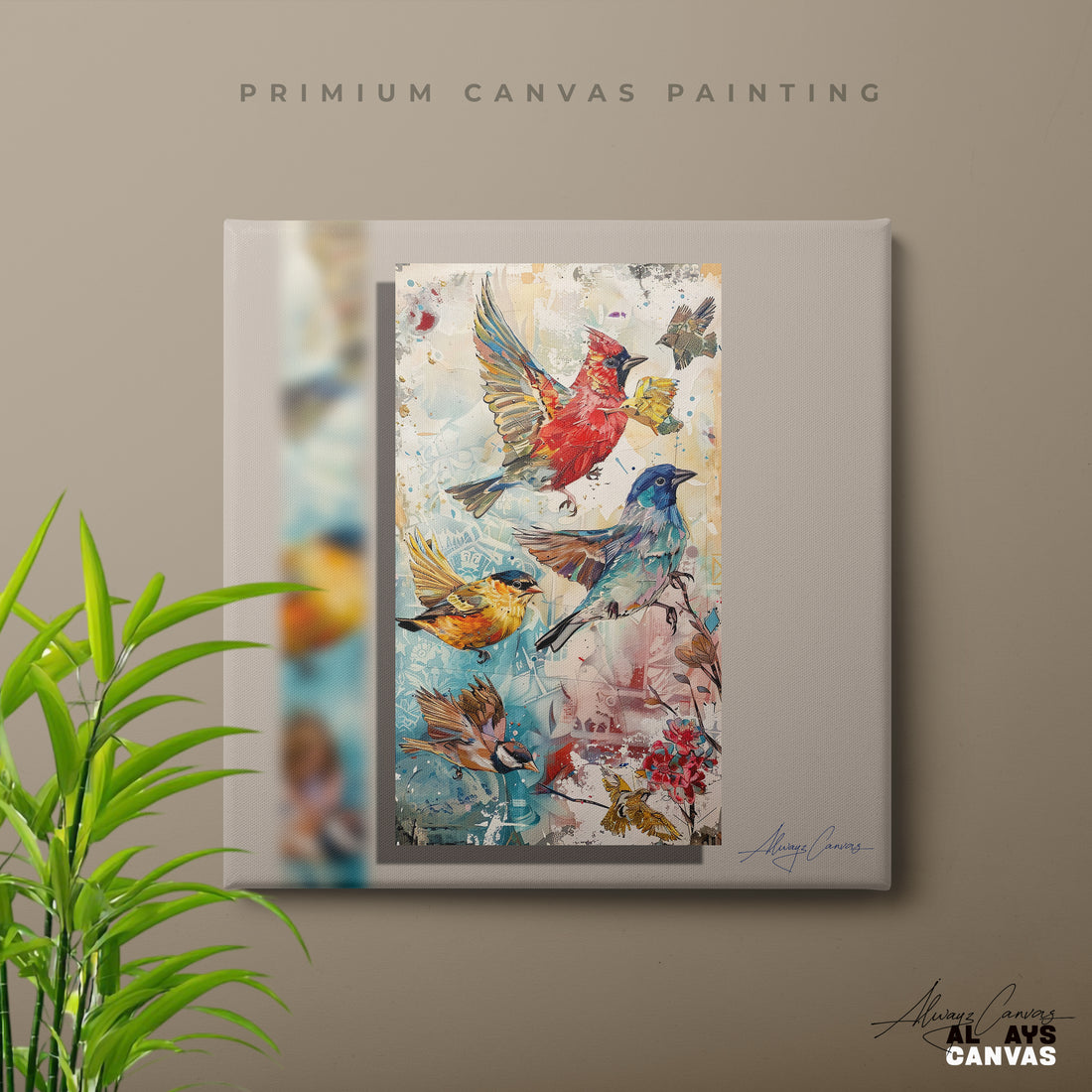 Vivid Avian Symphony