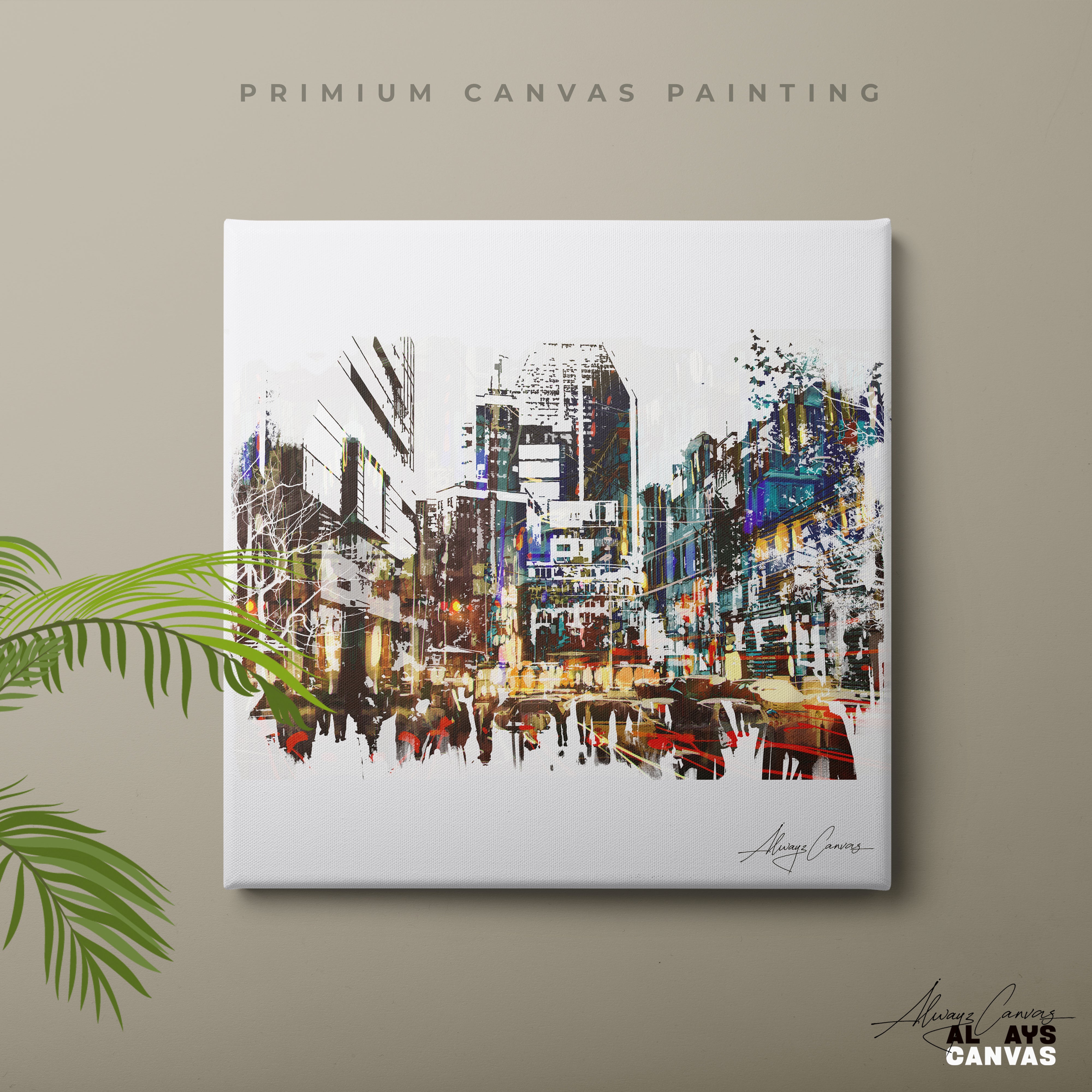 Vibrant Streets Modern Art