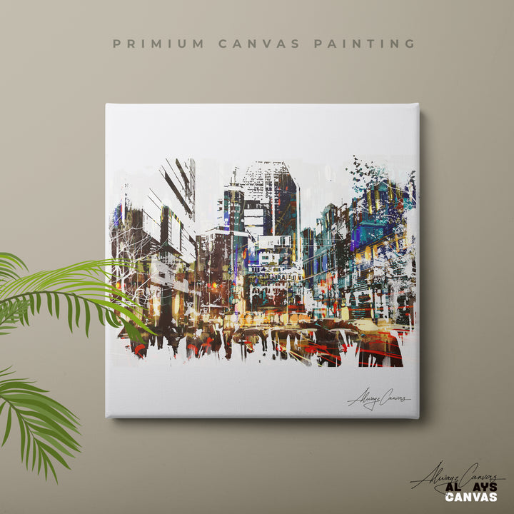 Vibrant Streets Modern Art