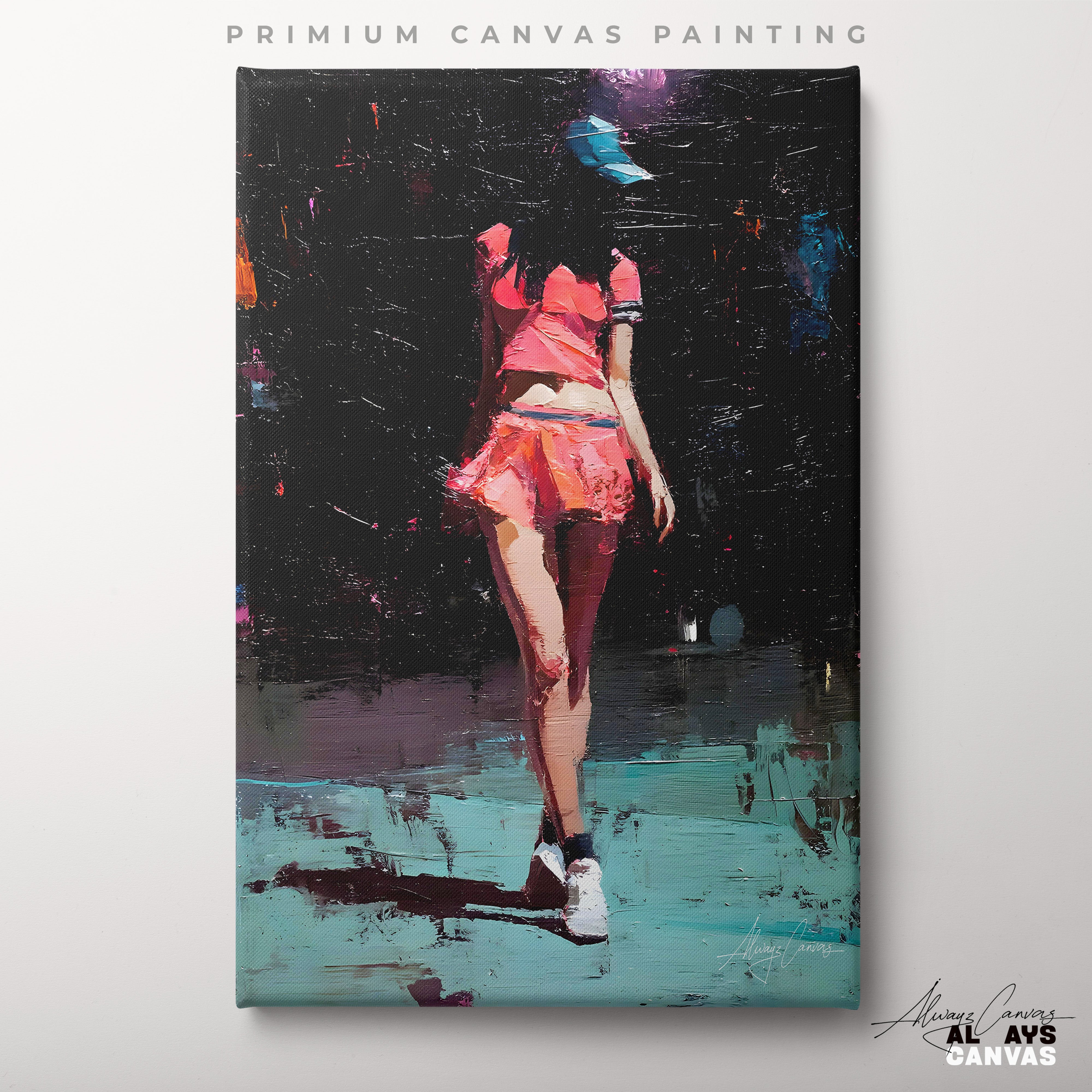 Midnight Muse – Premium Canvas Painting