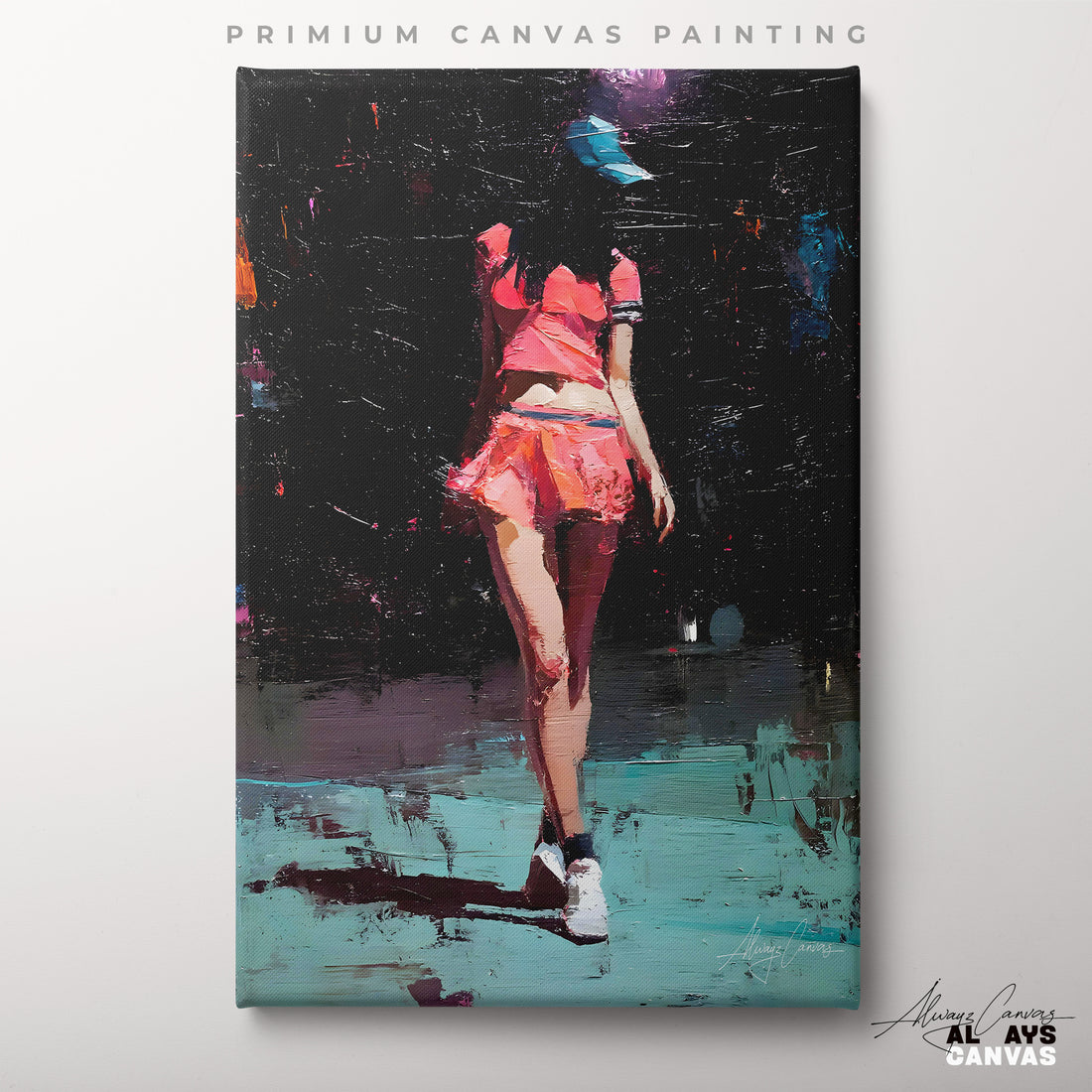 Midnight Muse – Premium Canvas Painting