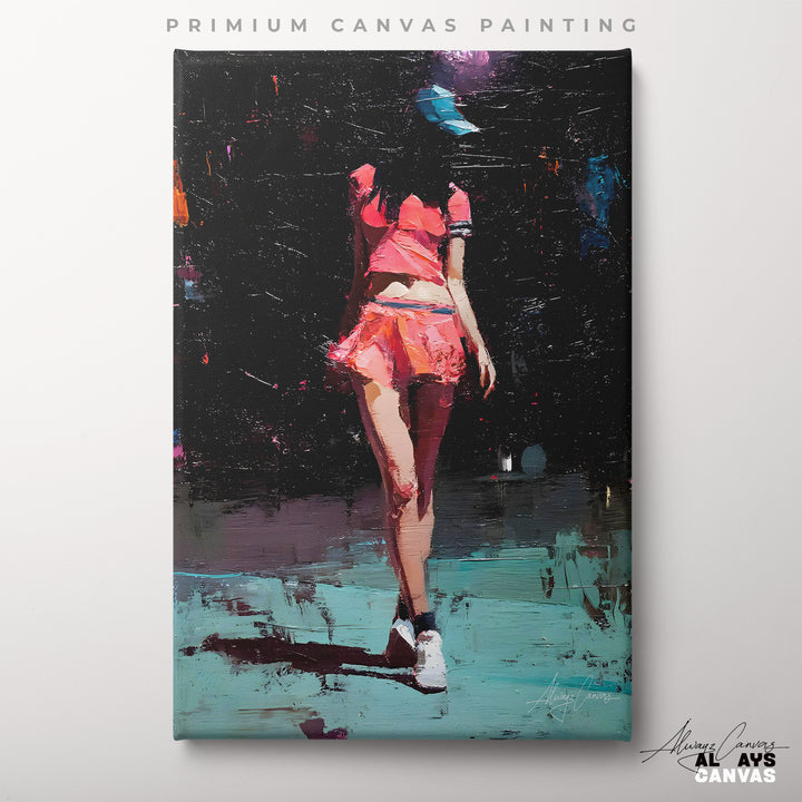 Midnight Muse – Premium Canvas Painting