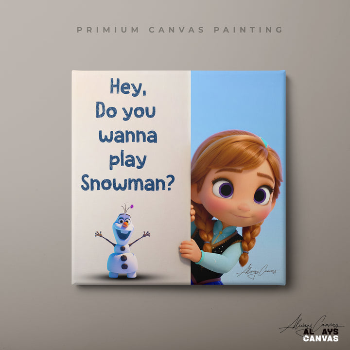 Snowman Invitation