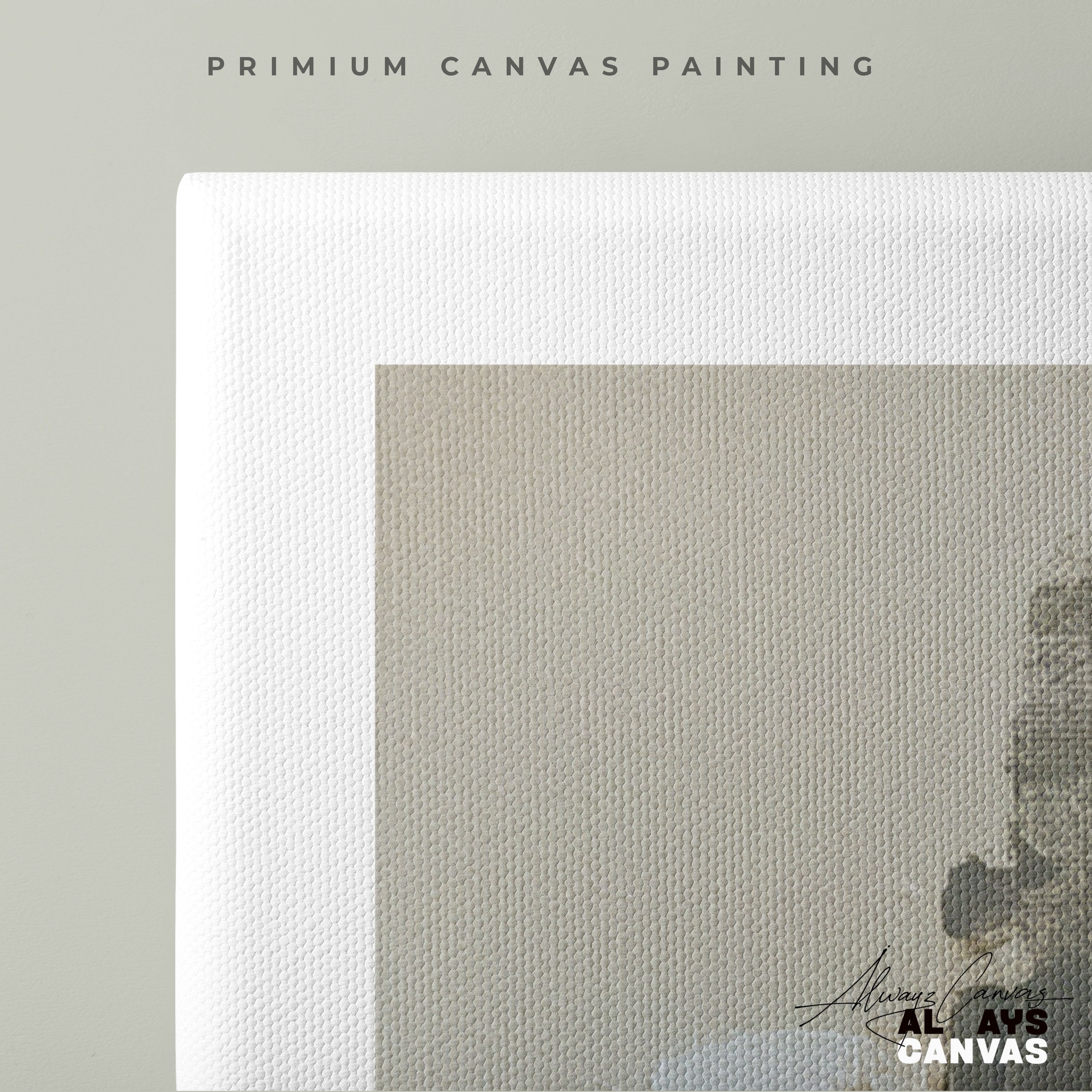 Earthy Tones Abstract Canvas Art: Natural Harmony
