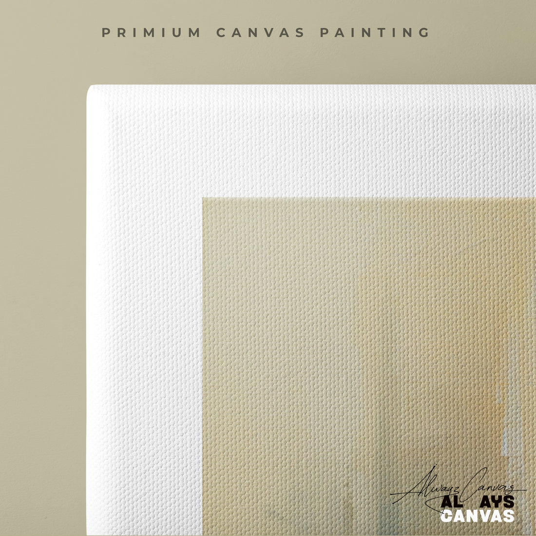 Serene Reflection Abstract Canvas Art