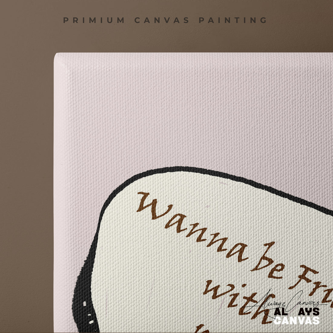 Whimsical Zebra: A Playful Friendship Canvas