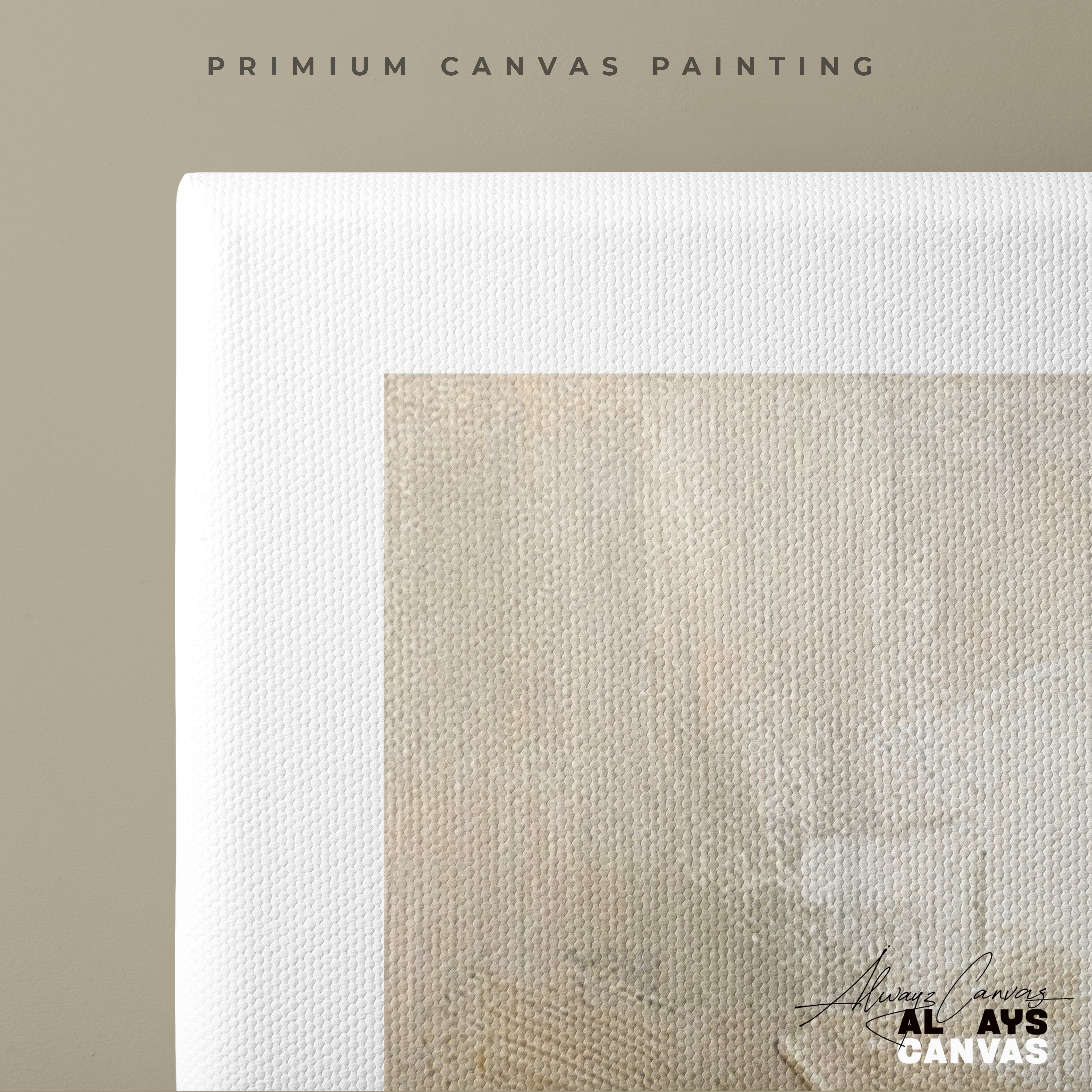 Gold Ember Abstract Canvas Art: Sophisticated Elegance